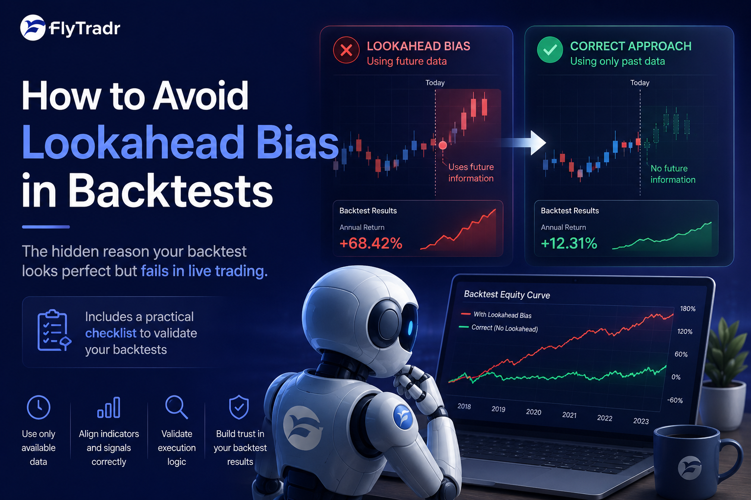 How To Avoid Lookahead Bias In Backtests, A Practical Checklist For Algo Traders