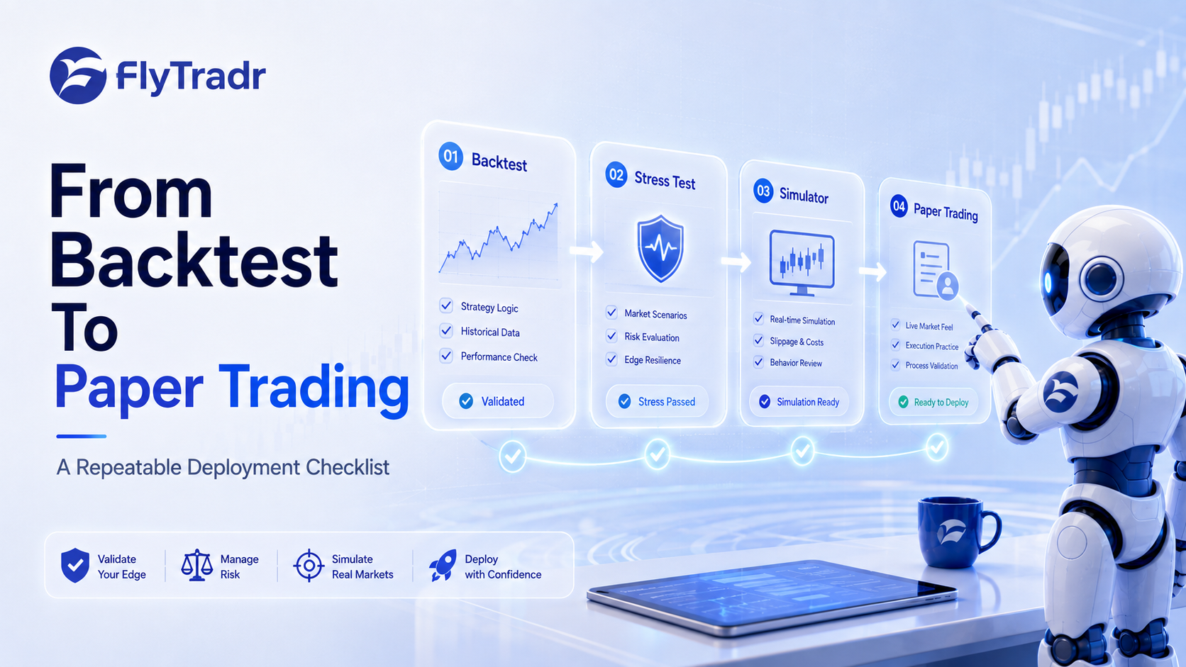 From Backtest To Paper Trading, A Repeatable Deployment Checklist