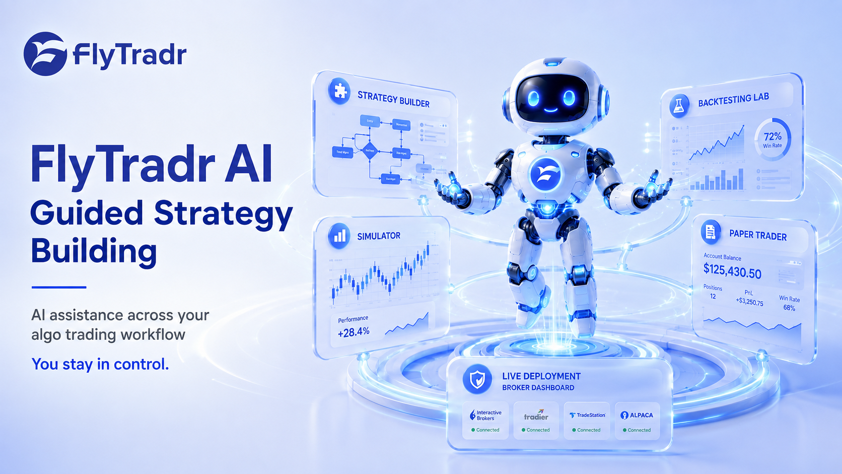 Introducing FlyTradr AI, Guided Strategy Building With You In Control